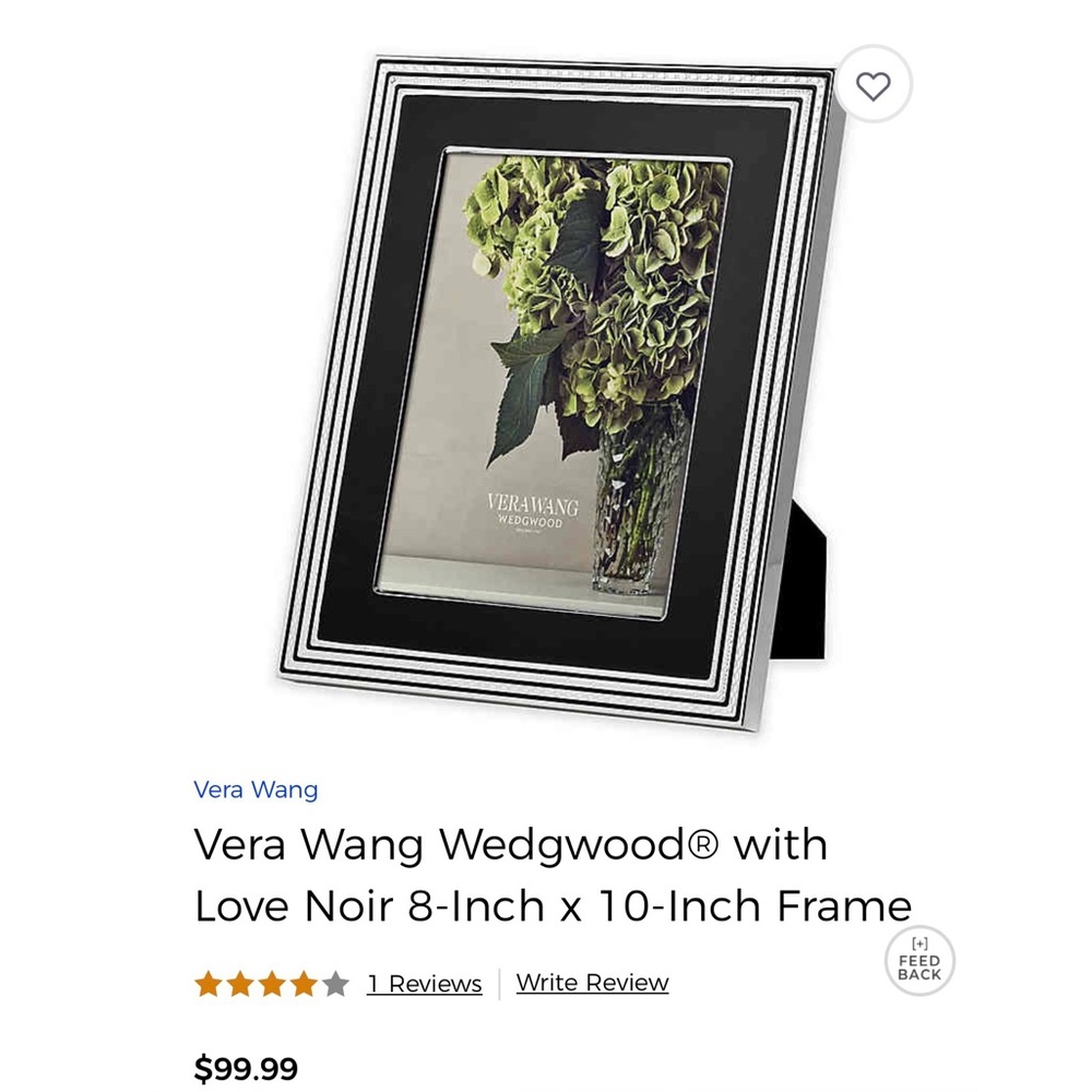 Vera Wang Wedgewood Waterford Crystal Dig Frame